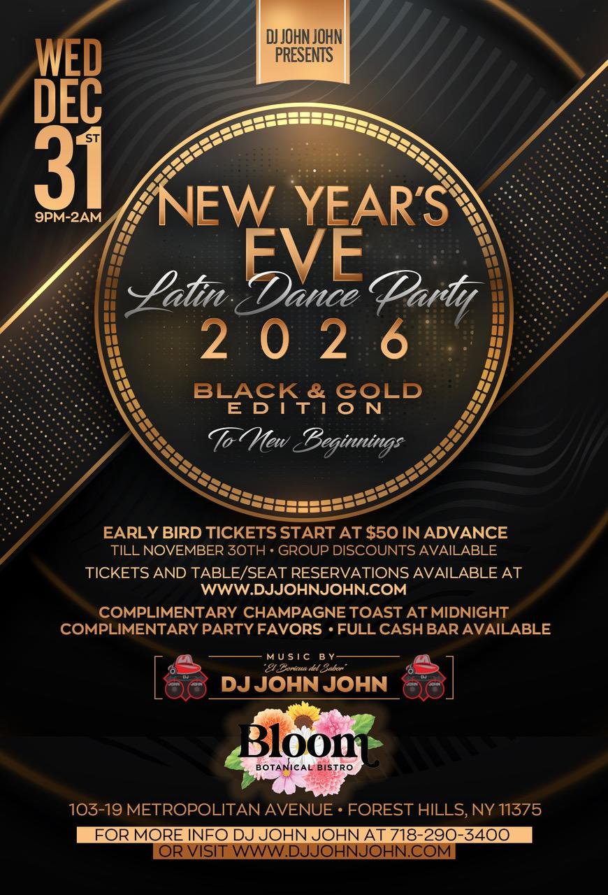 New Year’s Eve Latin Dance Party