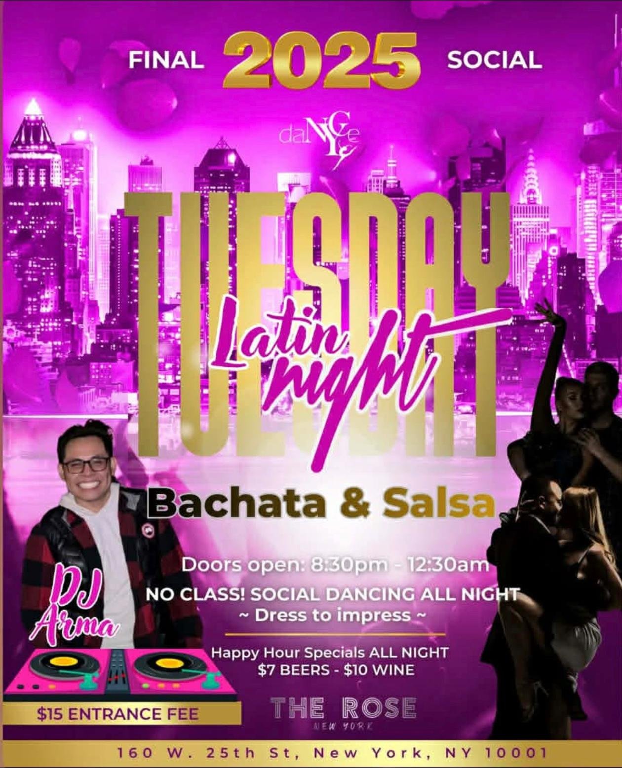 Tuesday Latin Night