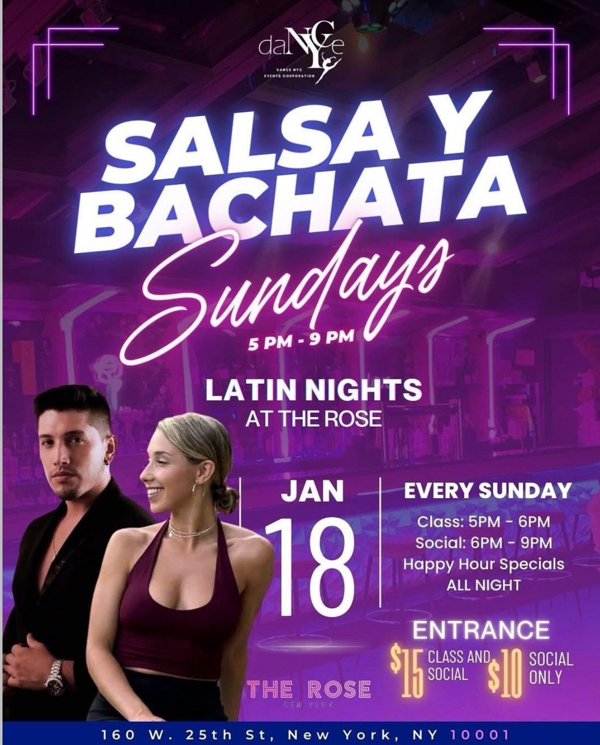 Salsa Y Bachata Sunday