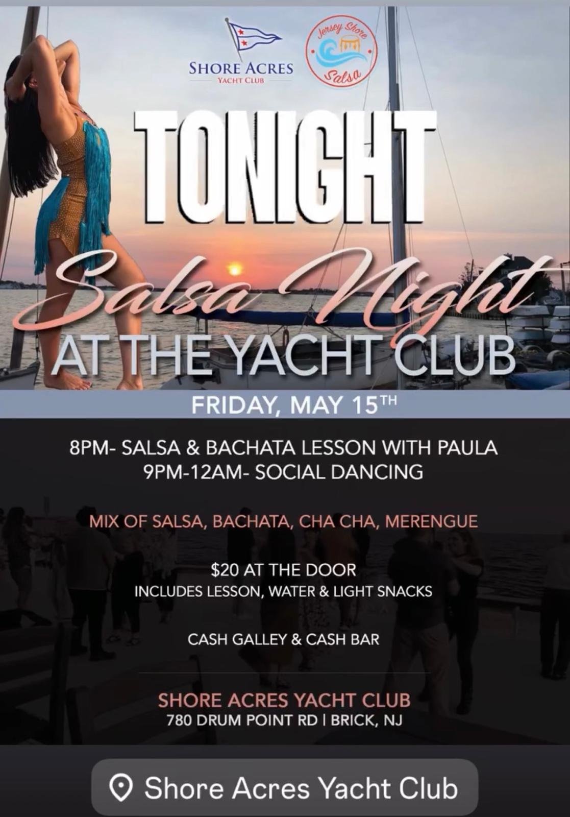 Salsa Night At The Yacht Club