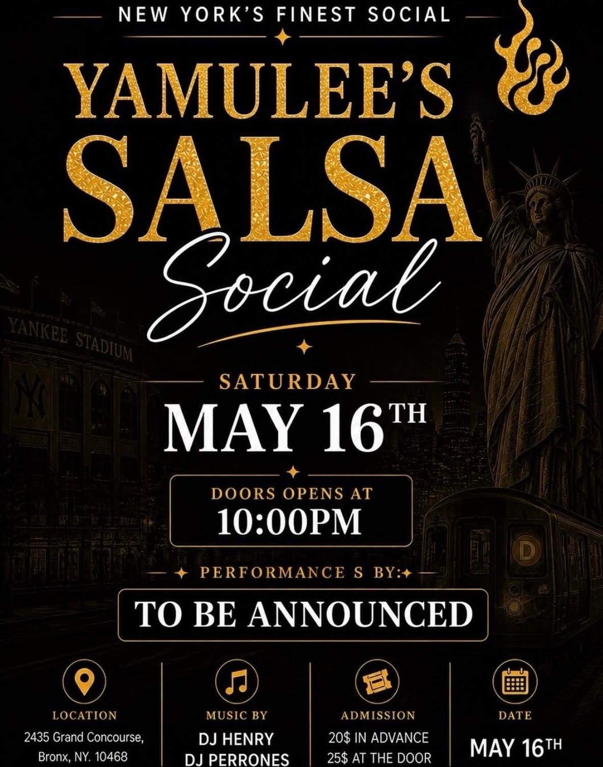 Yamulee’s Salsa Social