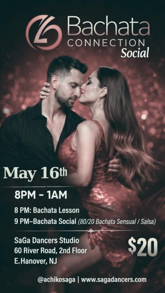 Bachata Connection Social flyer