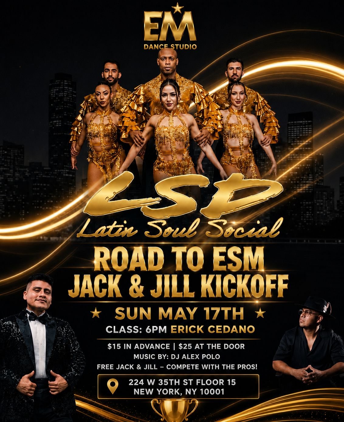 Latin Soul Social Road to ESM Jack & Jill Kickoff