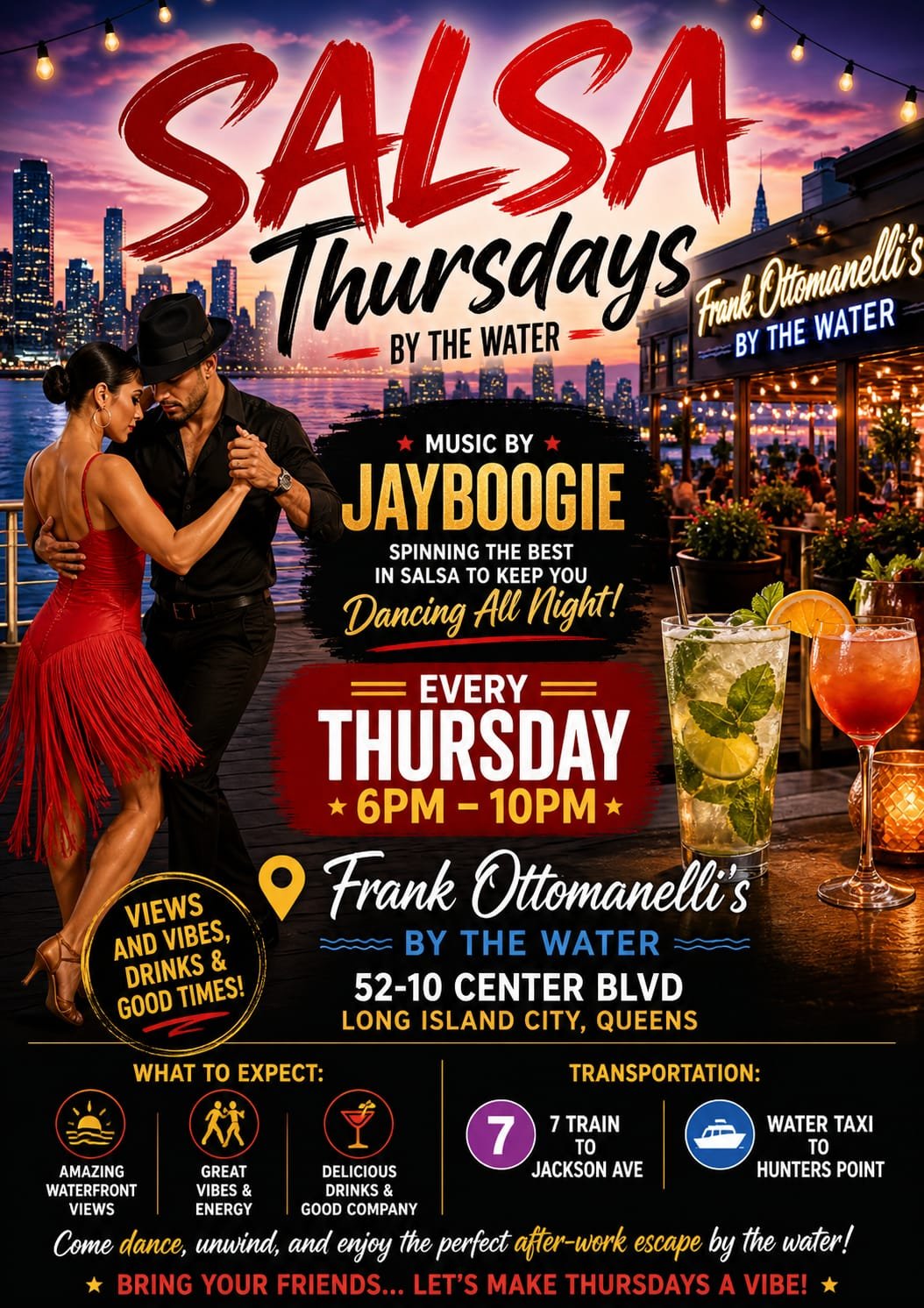Salsa Thursdays By The Water