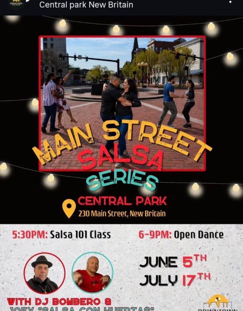 Main Street Salsa Series flyer