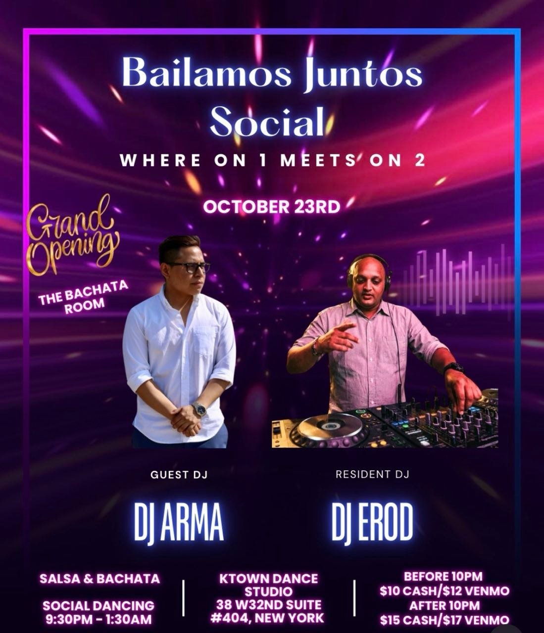 Bailamos Juntos Social Grand Opening